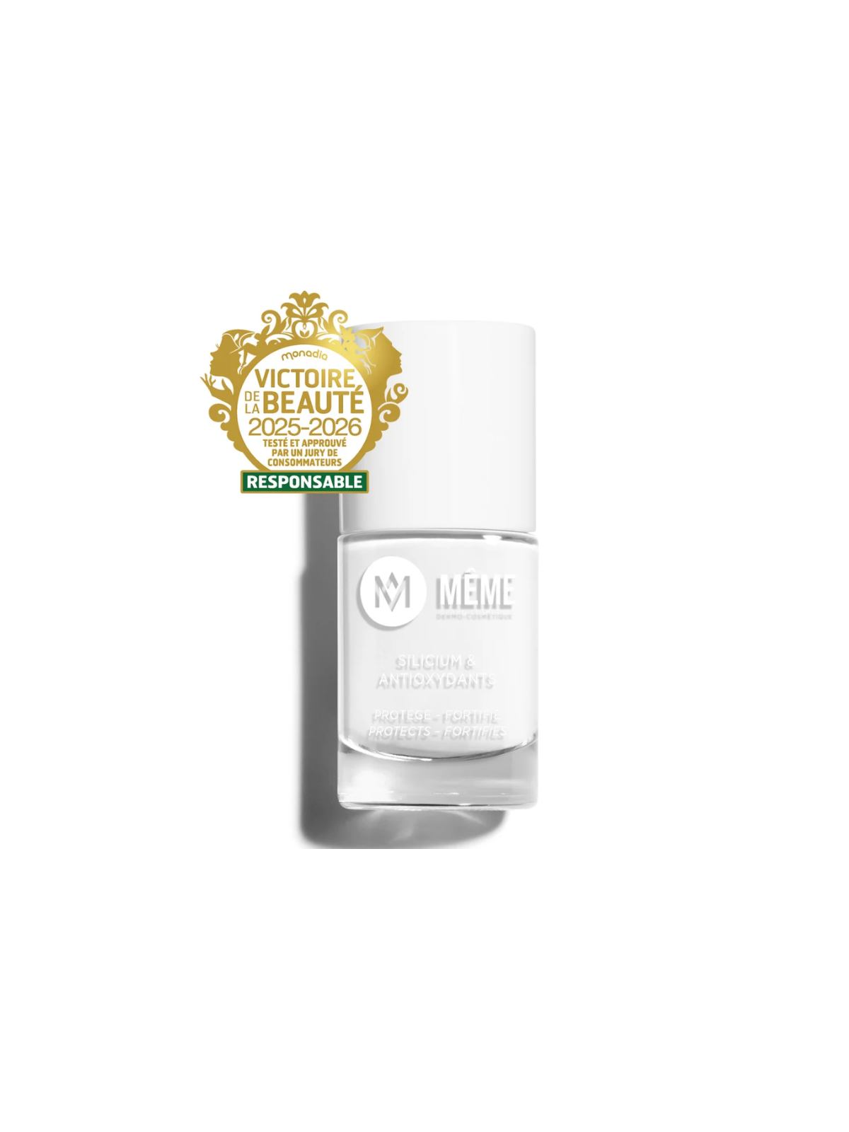 Meme esmalte de uñas 10ml color Lydie blanco 13