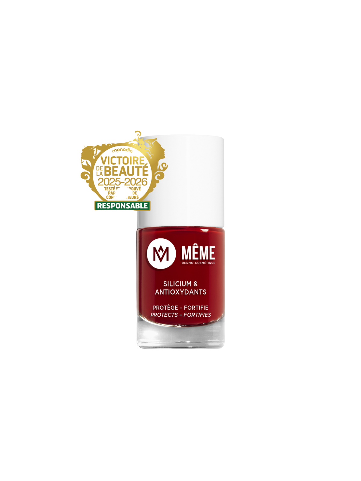 Meme esmalte de uñas 10ml color zazie rojo 02