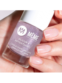 Meme top coat uñas 10ml color brillante