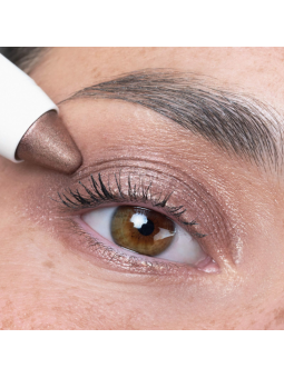Meme sombra de ojos color marrón rosado 3.5g
