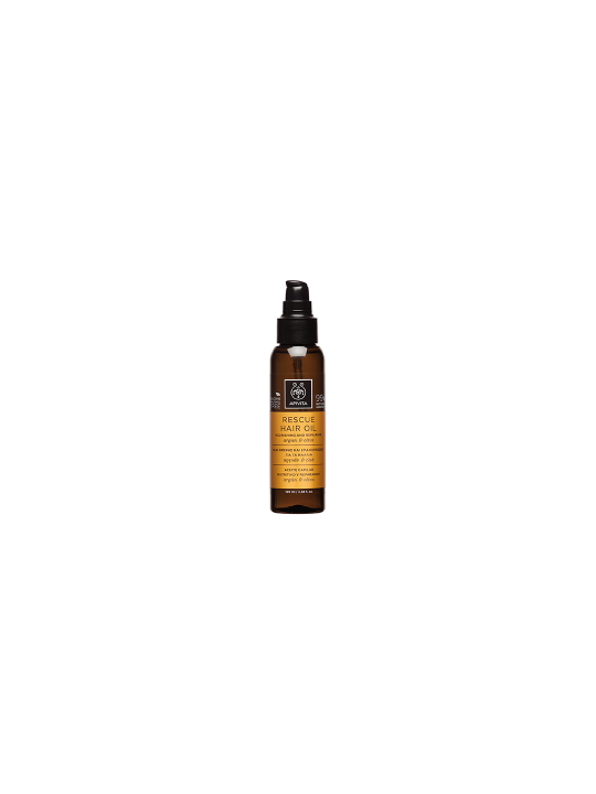 Apivita rescue aceite capilar nutritivo y reparador argan y oliva