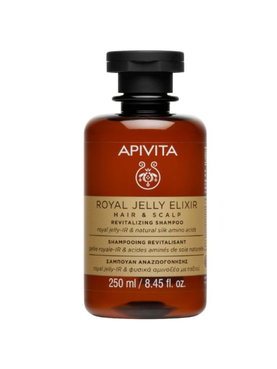 Apivita royal jelly elixir revitalizing champú 250ml