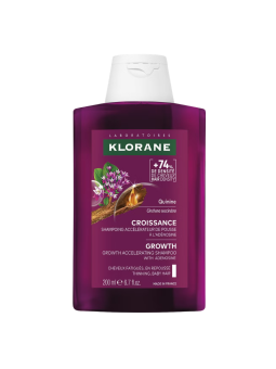 Klorane crecimiento quinina champu 200ml