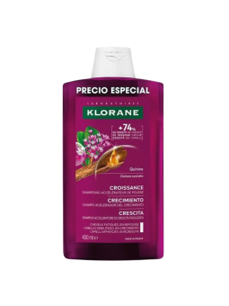 Klorane crecimiento quinina champu 400ml