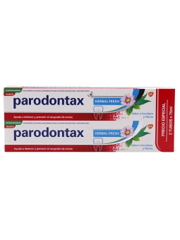 Parodontax herbal fresh duplo 75ml