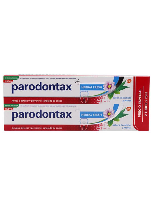 Parodontax herbal fresh duplo 75ml
