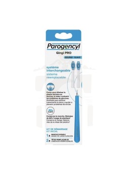 Parogencyl gingi pro suave 1 mango + 2 cabezales reemplazables