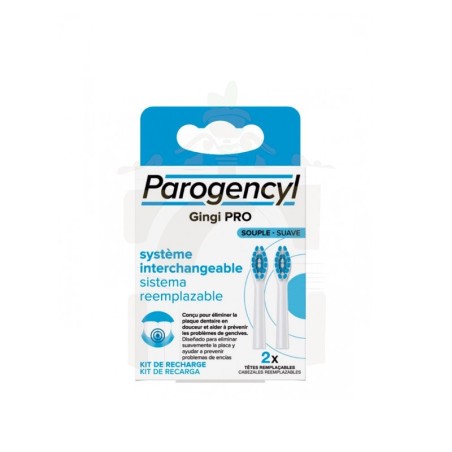 Parogencyl gingi PRO cepillo interdental recambio 2 unidades