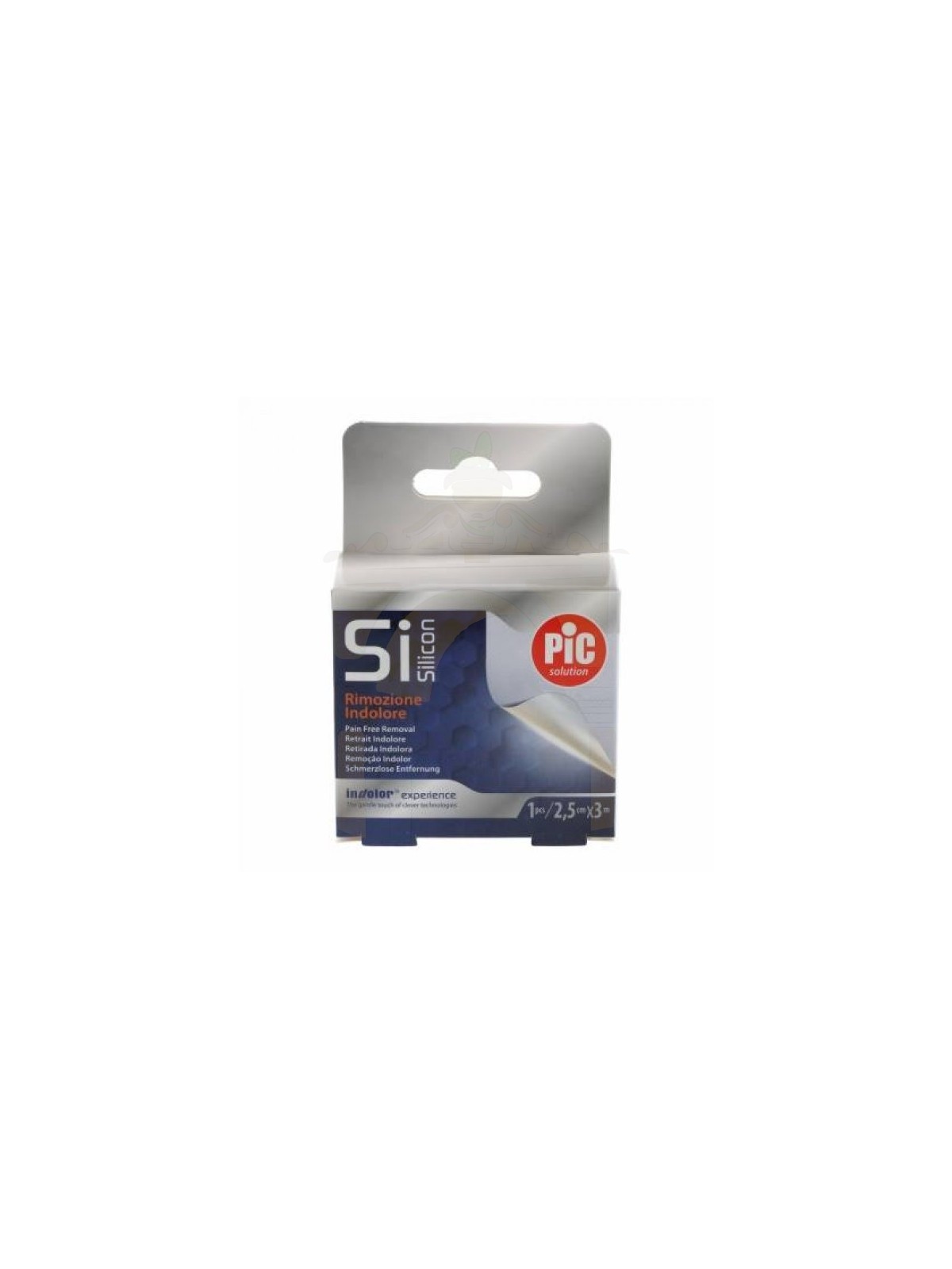 Pic si silicon esparadrapo adhesivo silicona tnt 3m X 2,5cm  1 unidad