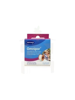 Hartmann Omnipor Esparadrapo Hipoalergénico Blanco 5 m X 2,5 cm