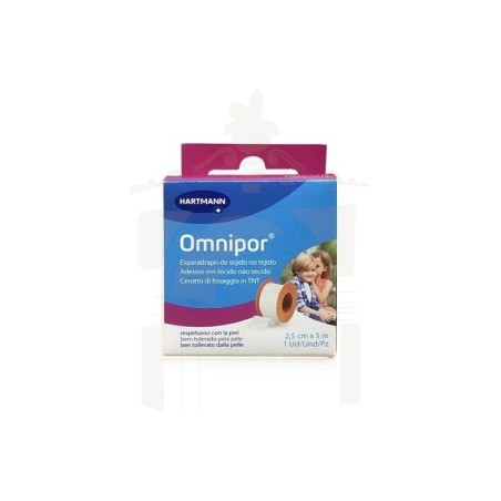 Hartmann Omnipor Esparadrapo Hipoalergénico Blanco 5 m X 2,5 cm