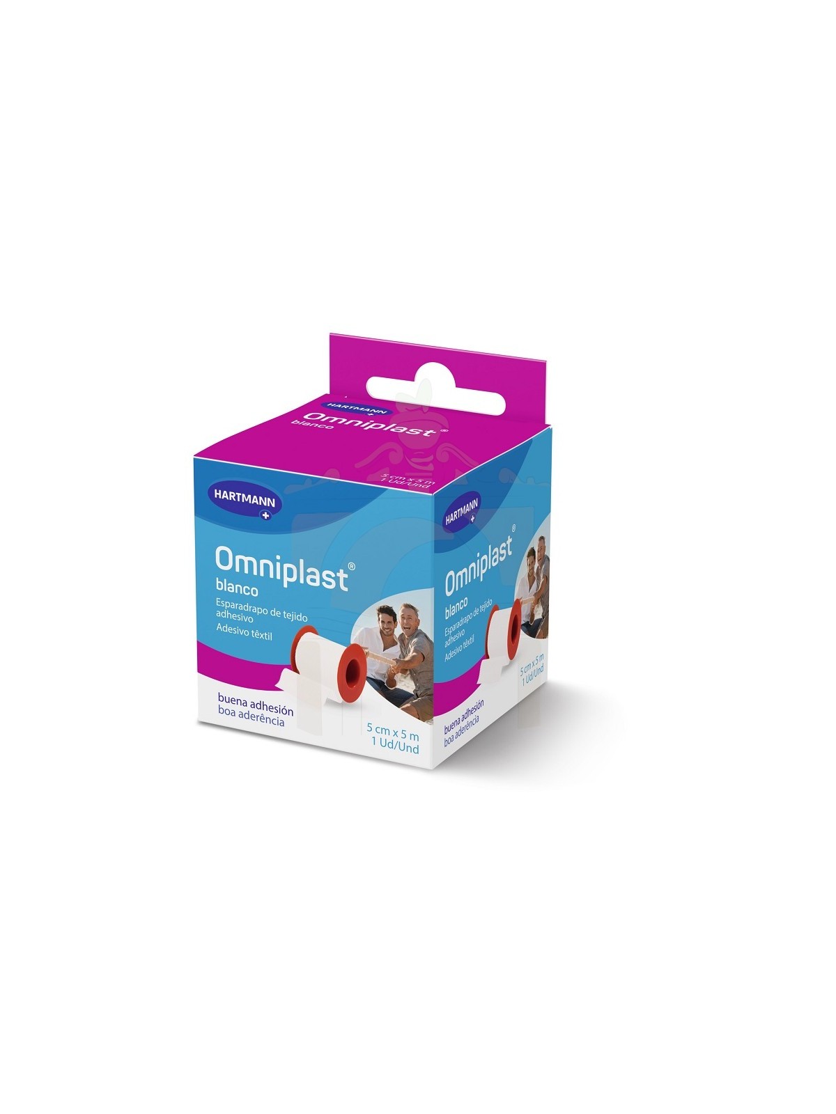 Hartmann Omniplast Esparadrapo Hipoalergénico Color Blanco 5 m X 5 cm