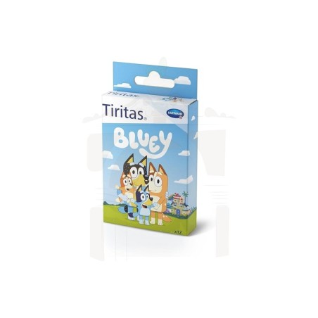 Hartmann Tiritas Bluey Apósito Adhesivo 3 tamaños 12 unidades