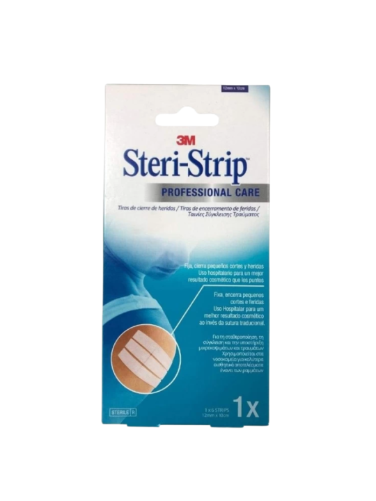 3M steri strip sutura cutánea estéril tira 12mm X 10cm