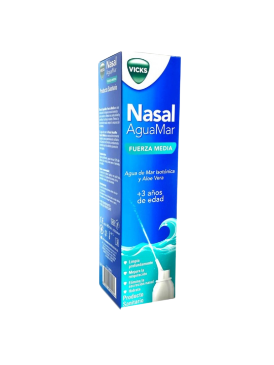Vicks aguamar fuerza media 120ml