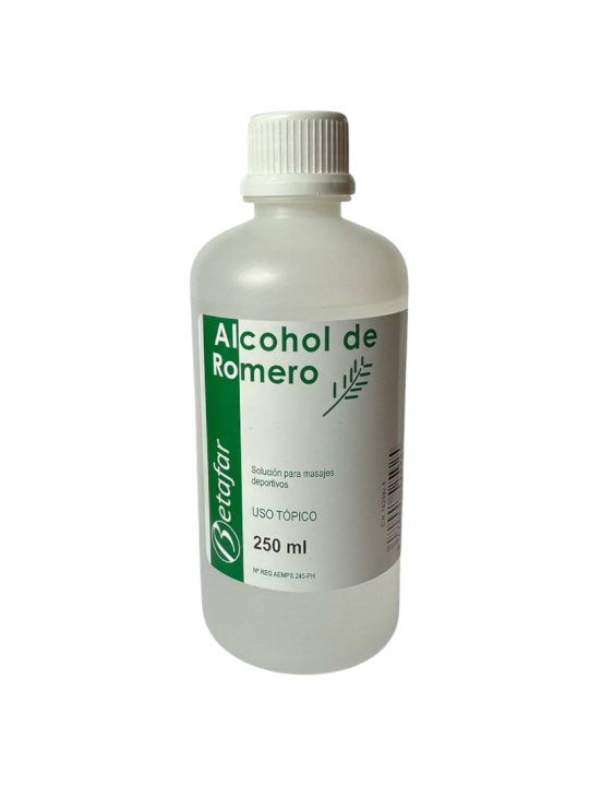 Betafar alcohol de romero 250ml