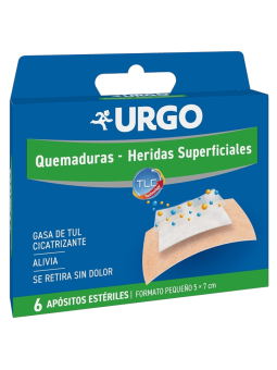 Urgo quemadura hidrocoloide 6uds