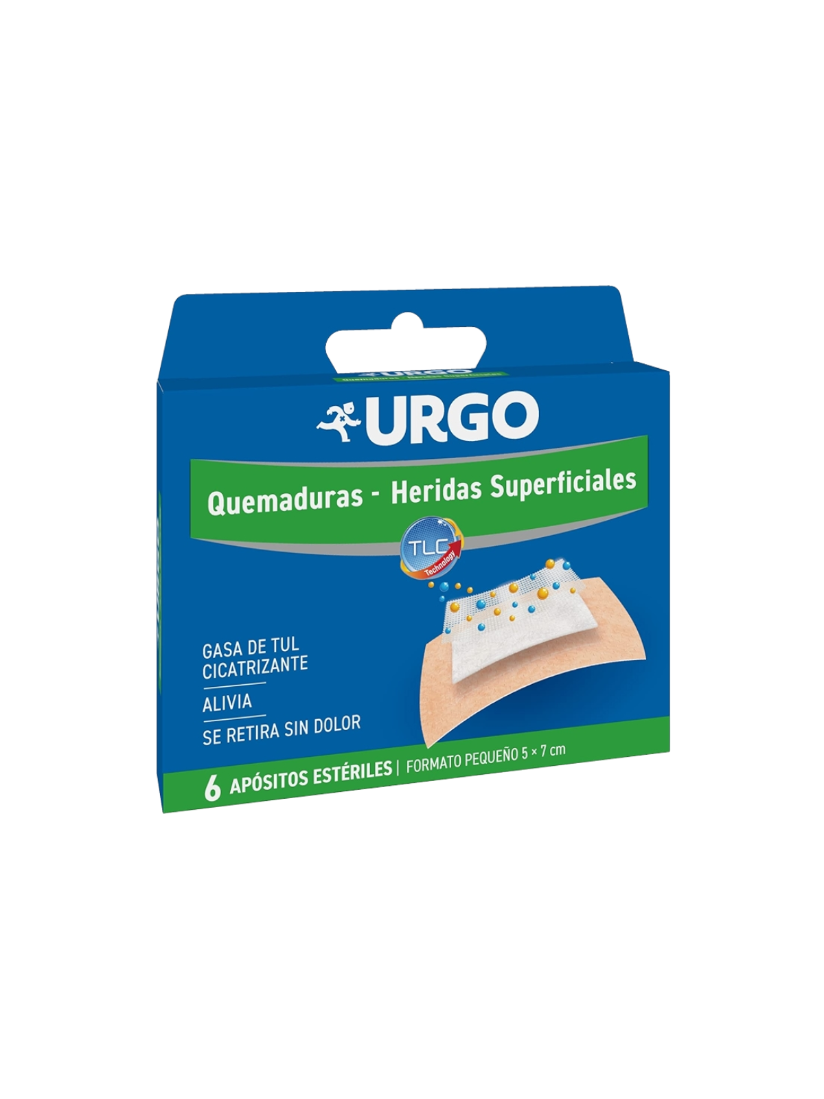 Urgo quemadura hidrocoloide 6uds