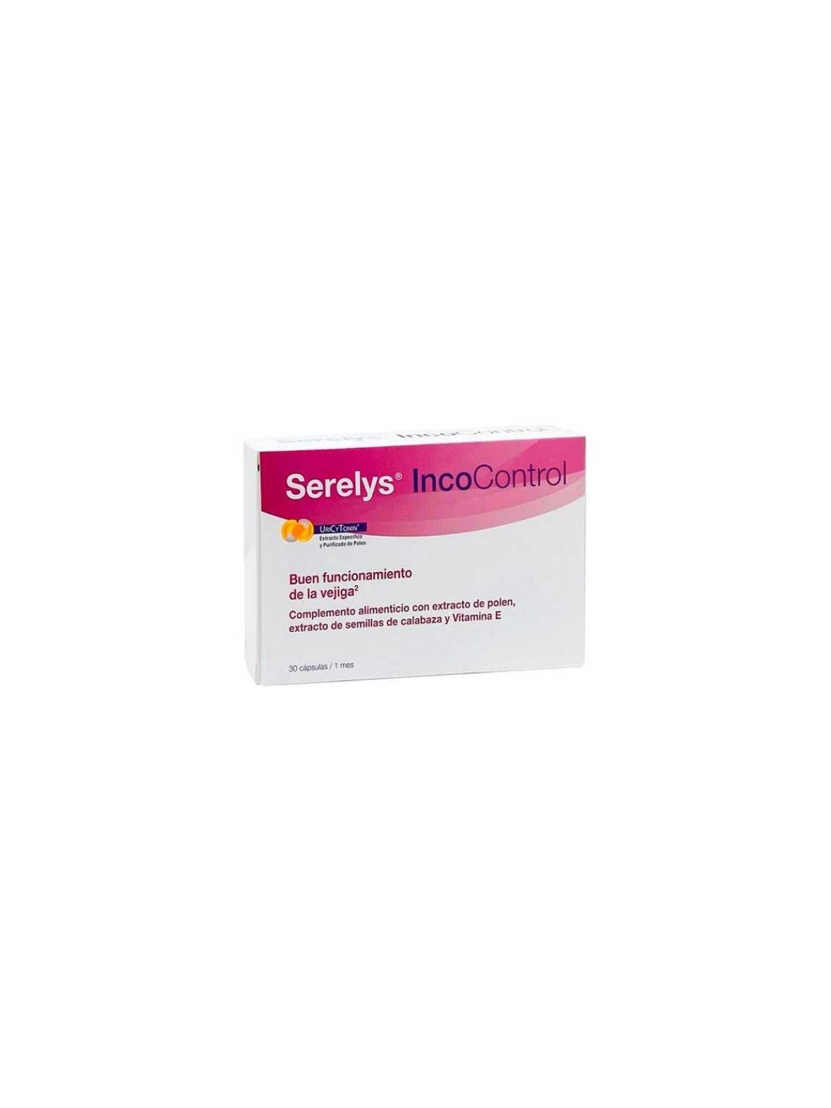 Serelys incocontrol 30 cápsulas