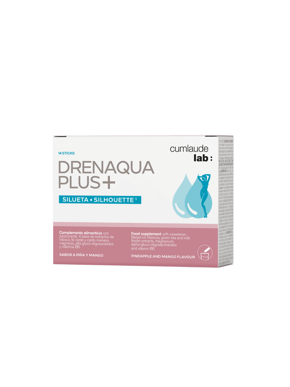 Cumlaude drenaqua plus 14 sticks silueta