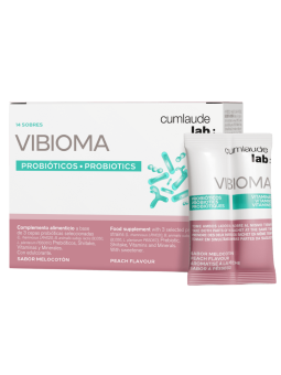 Cumlaude lab vibioma 14 sobres 3g sabor melocotón