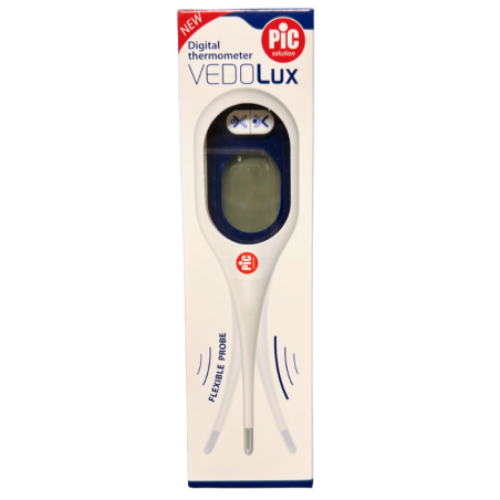 Pic termómetro vedolux punta flexible con luz