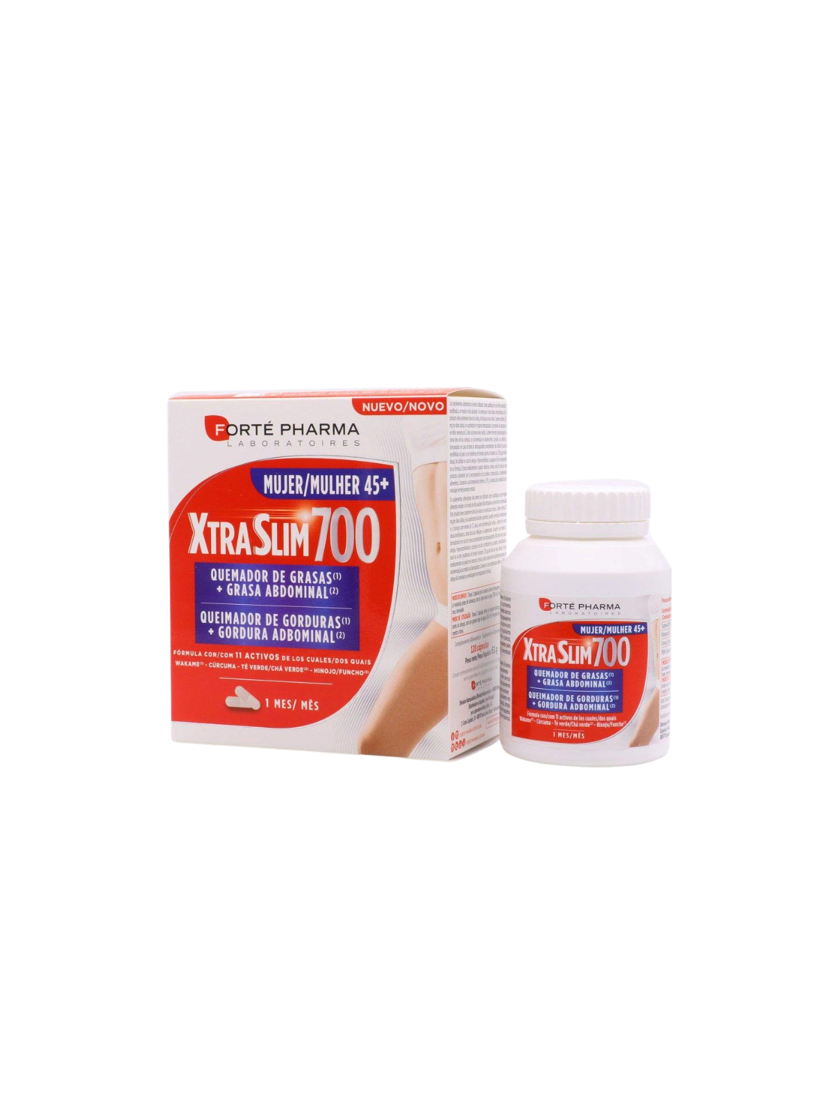 Xtraslim 700 45+ 120 cápsulas