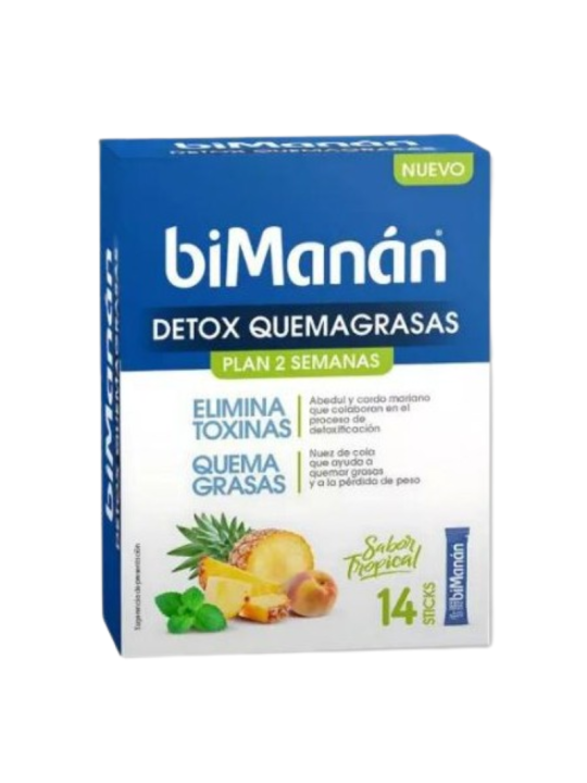Bimanan detox sticks sabor tropical