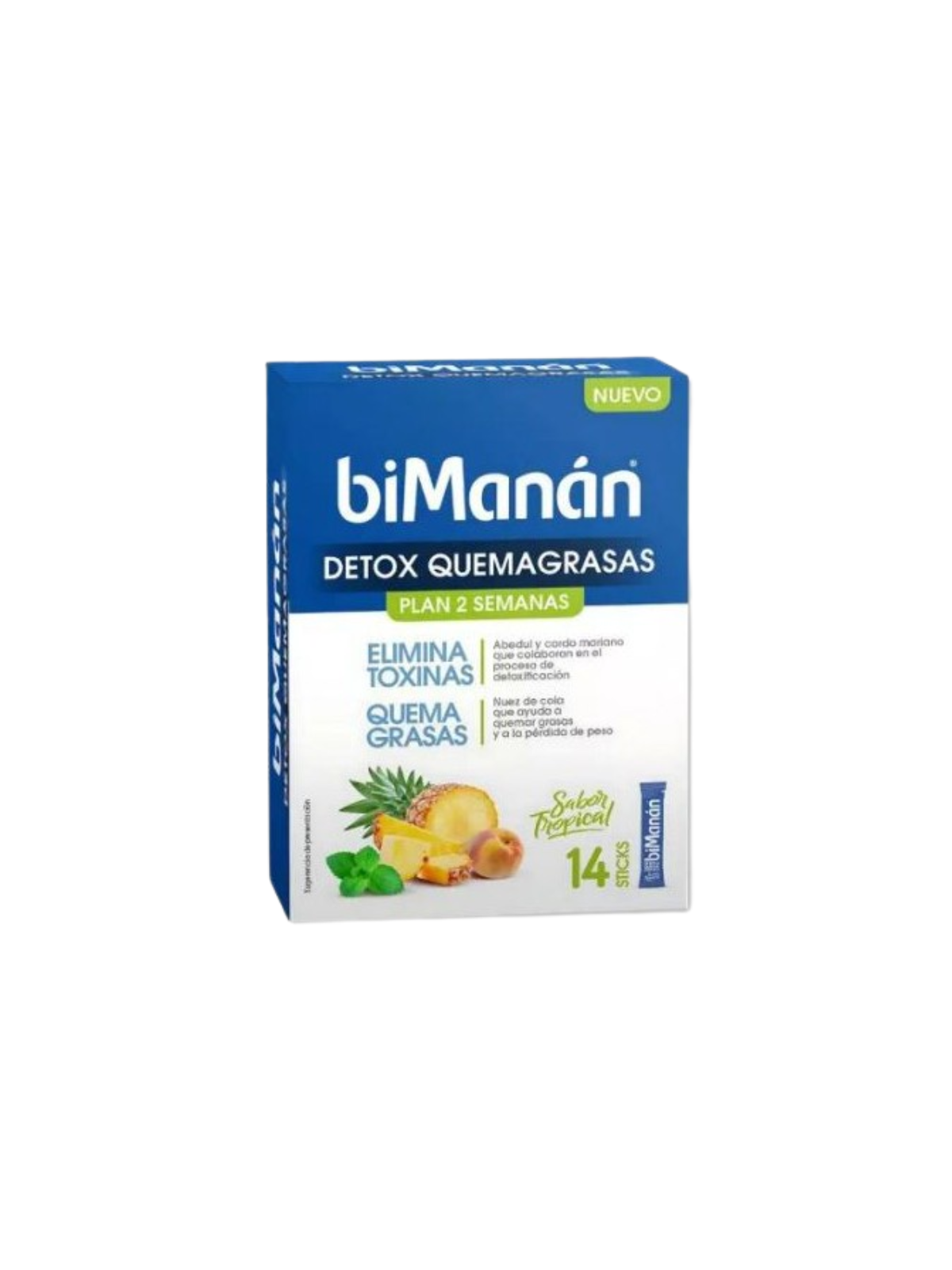 Bimanan detox sticks sabor tropical