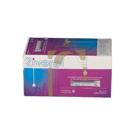 ziverel, reflujo gastroesofagico, 20sobres