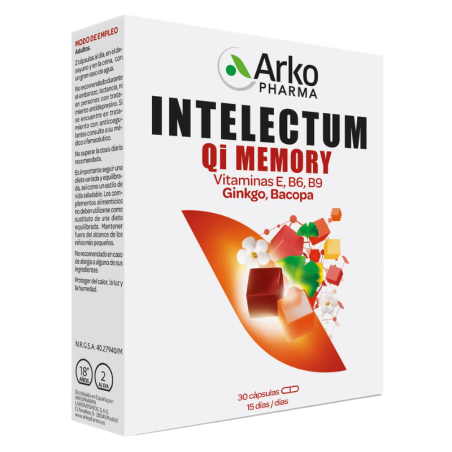 Arkopharma intelectum Qimemory 30 caps