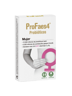 Profaes4 probioticos mujer 30 capsulas