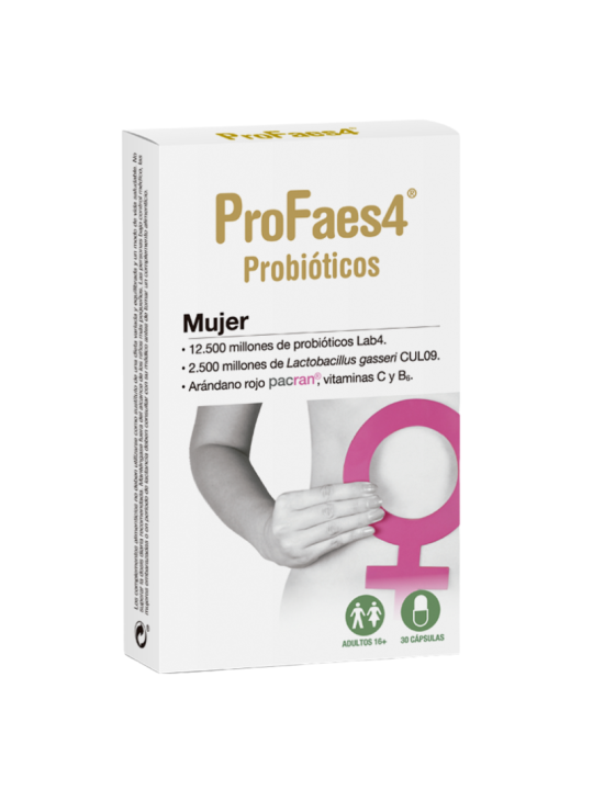 Profaes4 probioticos mujer 30 capsulas