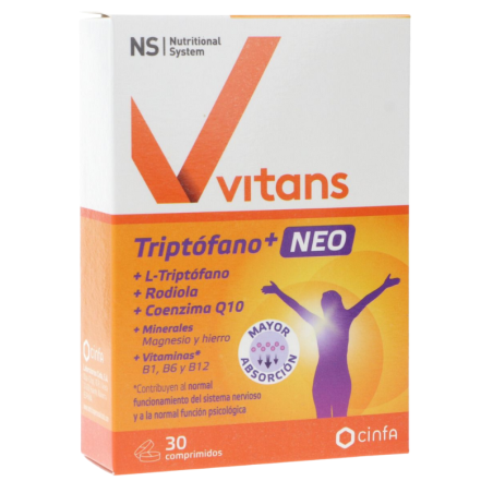 Ns Vitans Triptófano + Neo 30 comprimidos