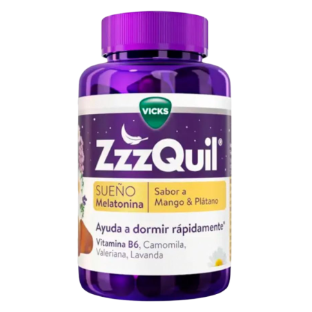 Zzzquil natura 30 gominolas mango-plátano