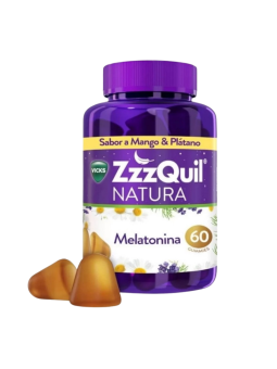 Zzzquil natura 60 gominolas mango-plátano