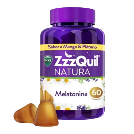 Zzzquil natura 60 gominolas mango-plátano