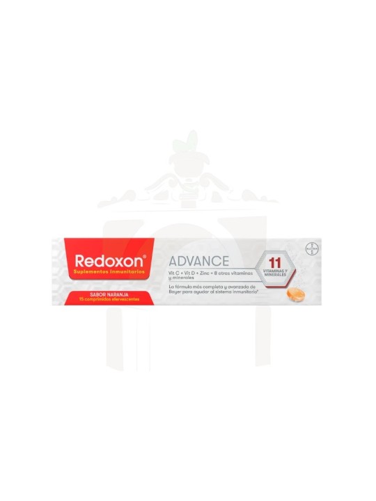 Redoxon Advance sabor naranja 15 comprimidos efervescentes