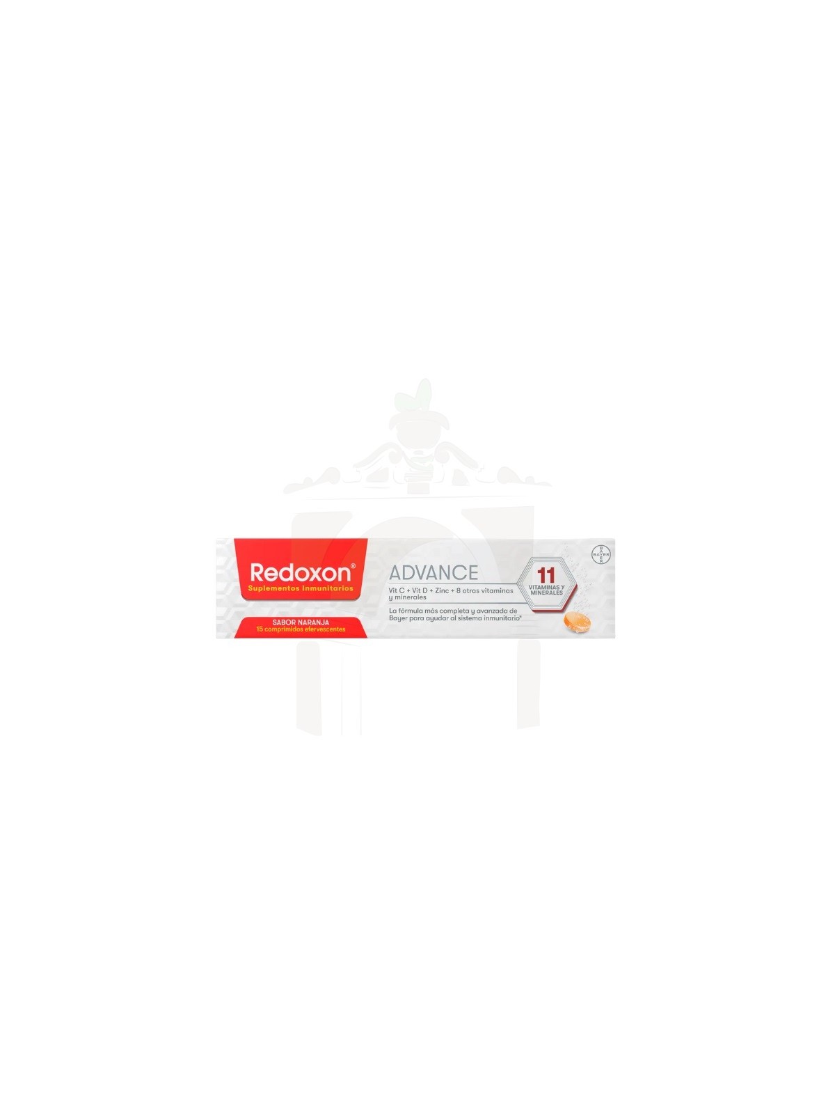 Redoxon Advance sabor naranja 15 comprimidos efervescentes
