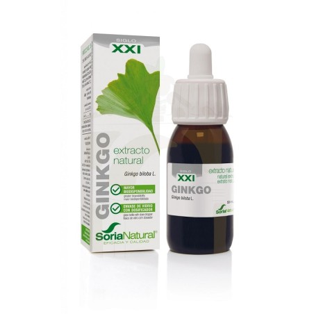 Soria natural extracto ginkgo biloba XXI 50 ml