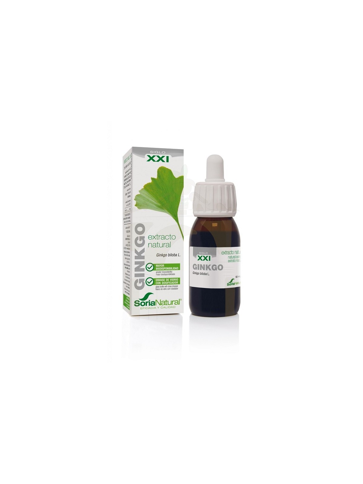 Soria natural extracto ginkgo biloba XXI 50 ml