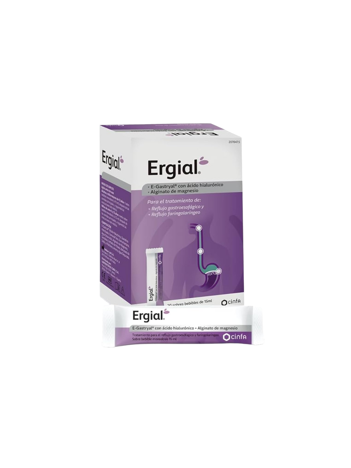 Ergial 20 Sobres Bebibles 15 ml