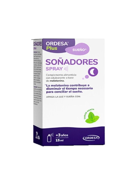 Soñadores spray 1 envase 15ml sabor menta