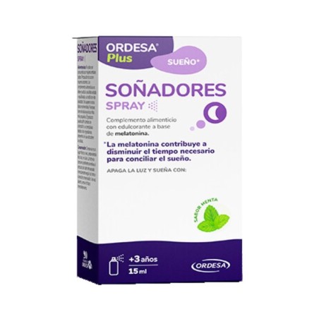 Soñadores spray 1 envase 15ml sabor menta