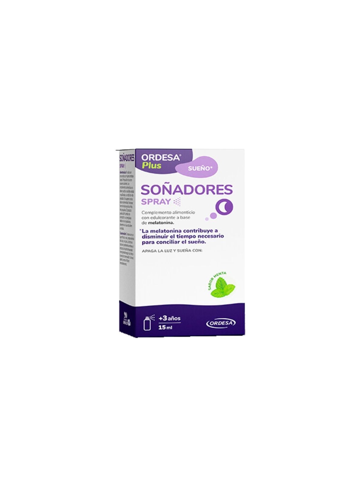 Soñadores spray 1 envase 15ml sabor menta