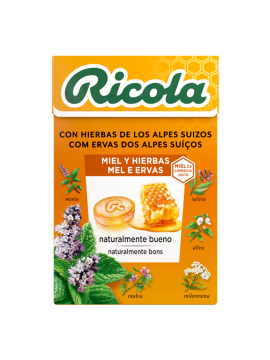 Ricola Miel Y Hierbas 50g