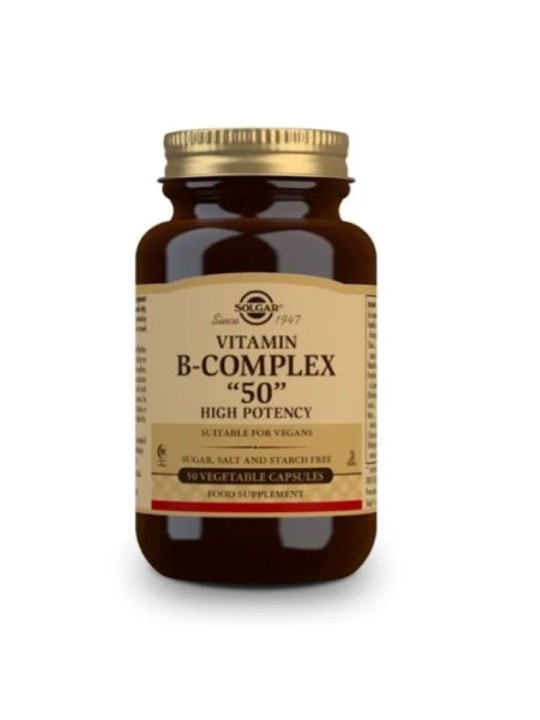 Vitamin B complex 50 solgar 50 CAPS