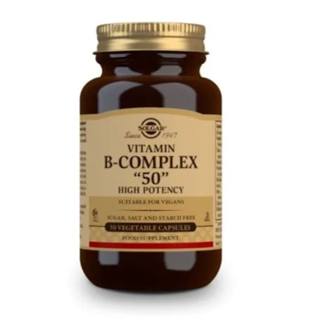 Vitamin B complex 50 solgar 50 CAPS