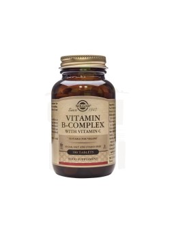 B-complex con vitamina c 100 comp solgar