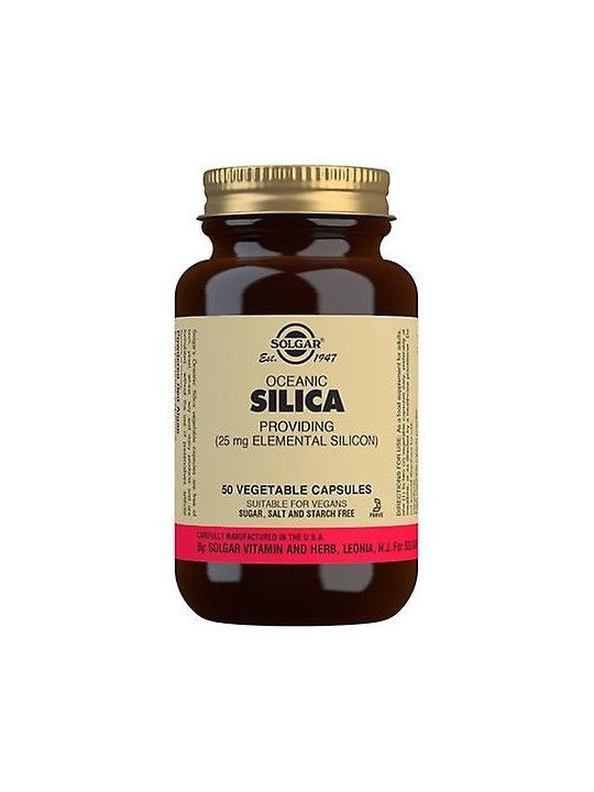 Solgar Silica-Silice Oceanico 50 Capsulas Vegetales